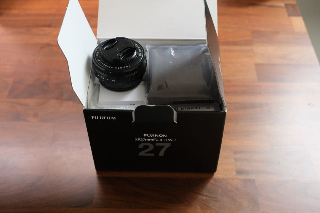 Fujifilm XF27mm F2.8 R WR レンズ