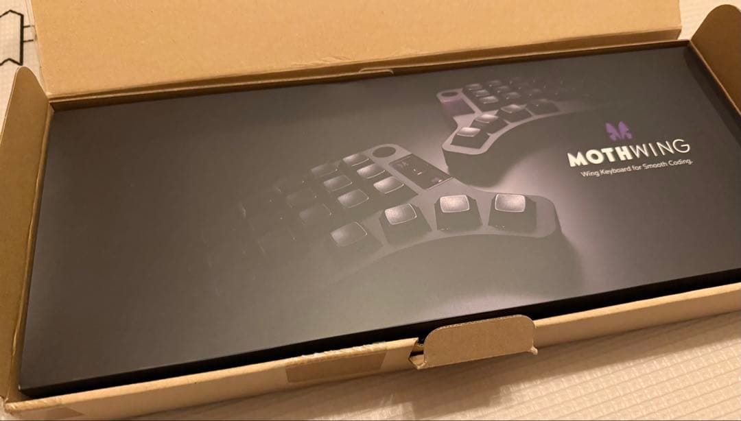 MOTHWING 分割型キーボード 本体／新品・未使用