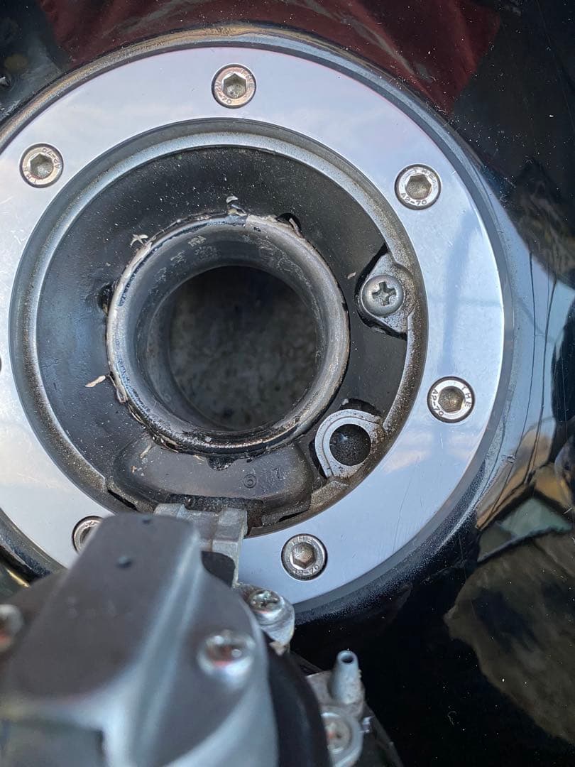 ゼファー400タンク