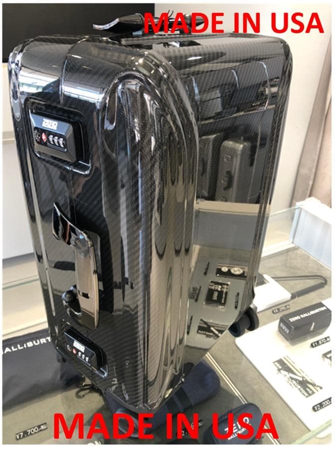 定価495,000円ゼロハリバートン　カーボンファイバー　キャリーケースUSA