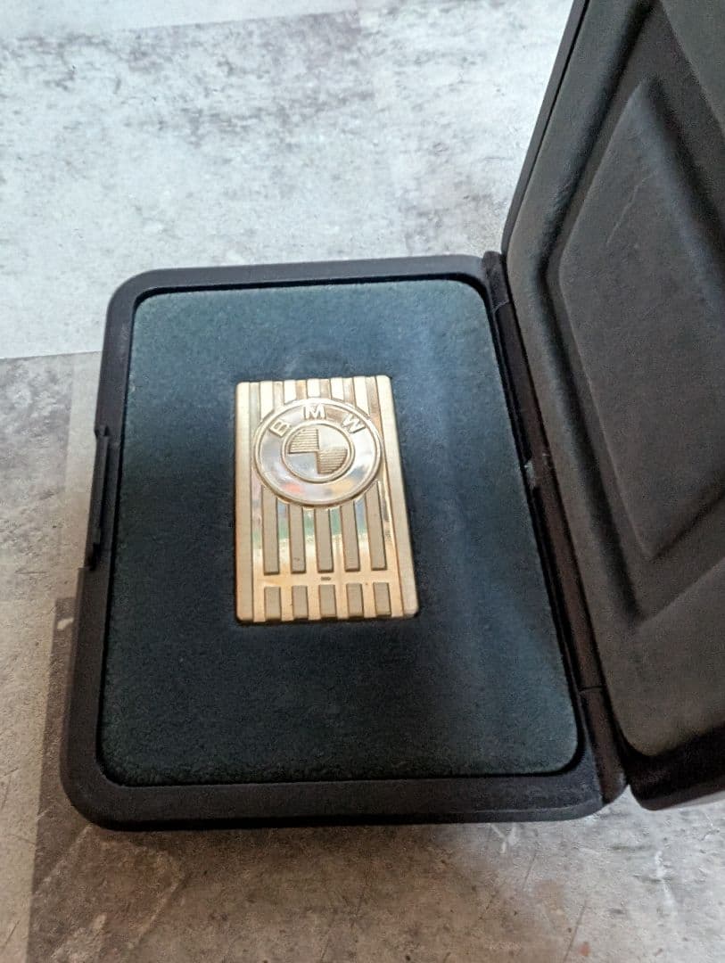 BMW Japan 10周年記念 シルバープレート 純銀　999刻印