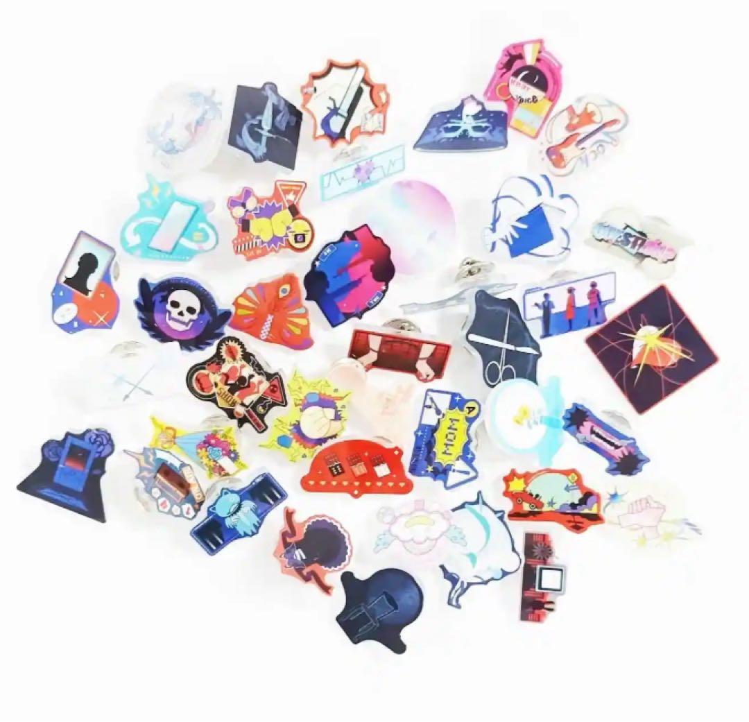 【会場限定】Ado POP-UP 楽曲アクリルピンバッジコンプセット(全40種)