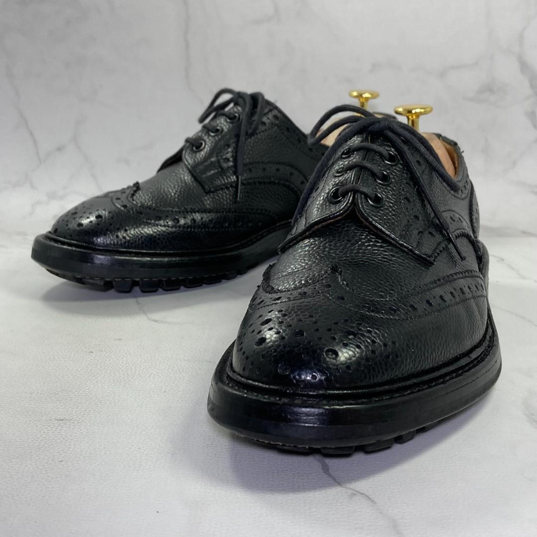 Trickers ILKLEY コマンドソール イングランド製 約25㎝ 黒