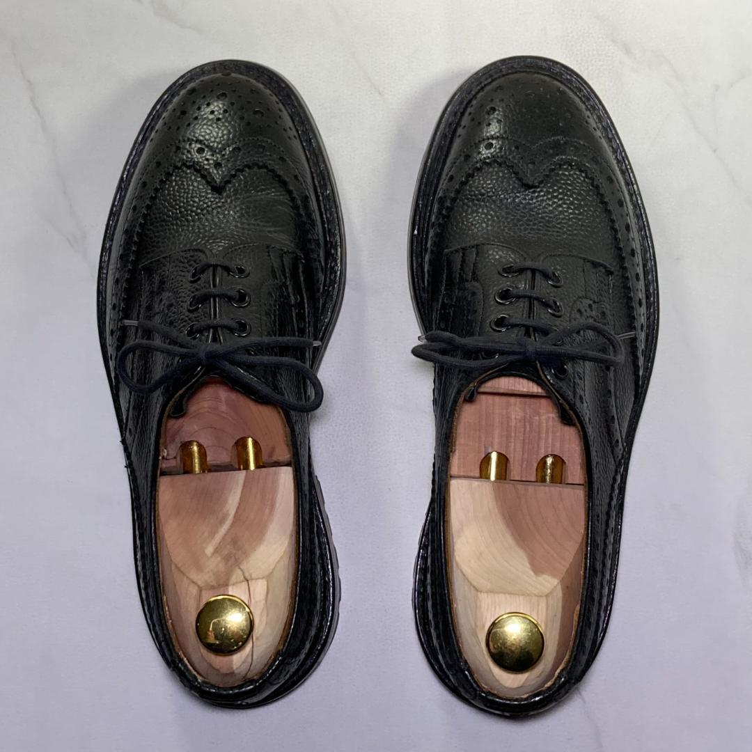 Trickers ILKLEY コマンドソール イングランド製 約25㎝ 黒