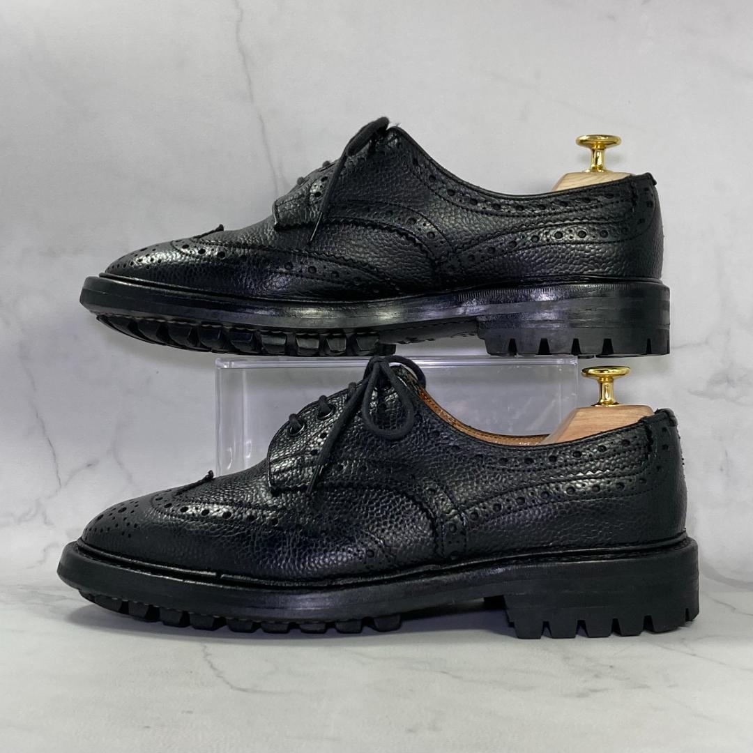 Trickers ILKLEY コマンドソール イングランド製 約25㎝ 黒