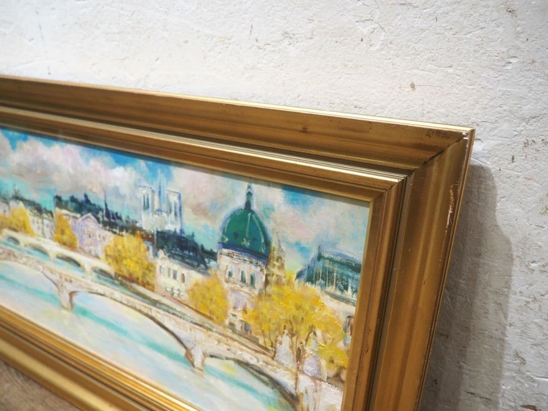 1298 レトロな額縁　アートフレーム　油彩　水彩　画材　ビンテージ　アトリエ