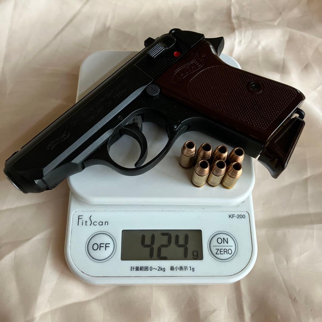 マルシン製ワルサーPPKスペシャルエディションモデルガン(木製グリップ付)