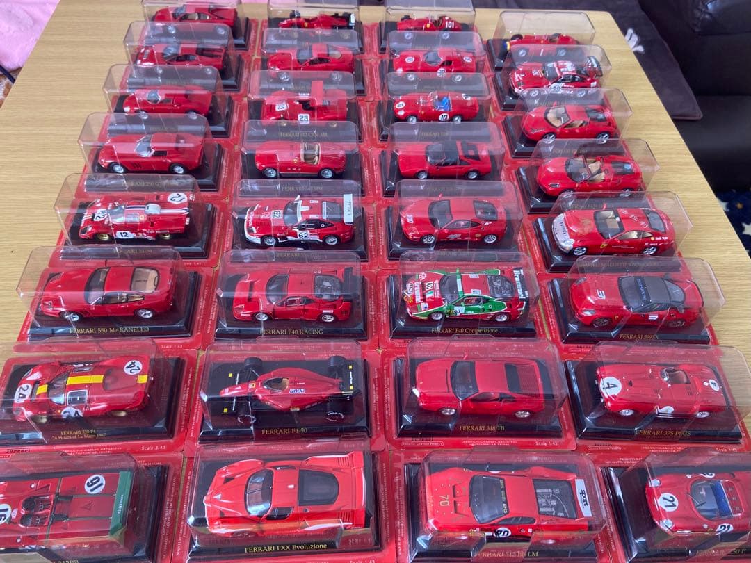 最終値下げ！フェラーリコレクション　1/43 78台 ご希望の方に+27台