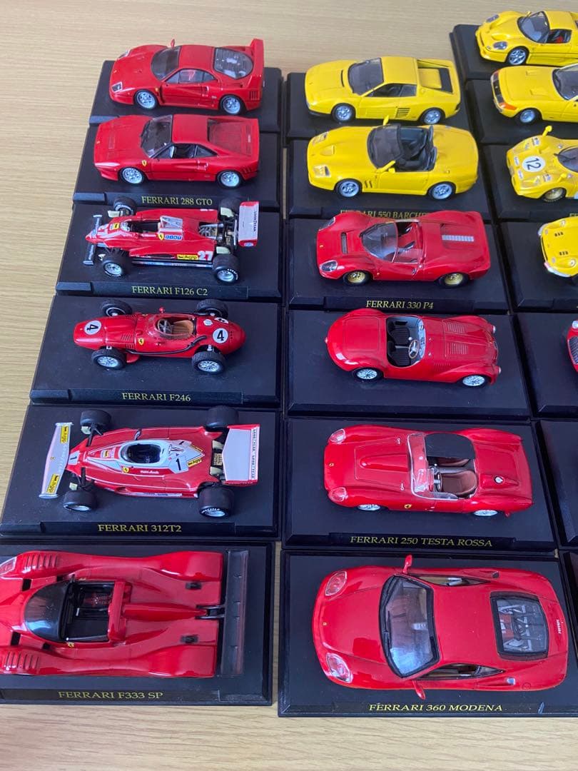 最終値下げ！フェラーリコレクション　1/43 78台 ご希望の方に+27台