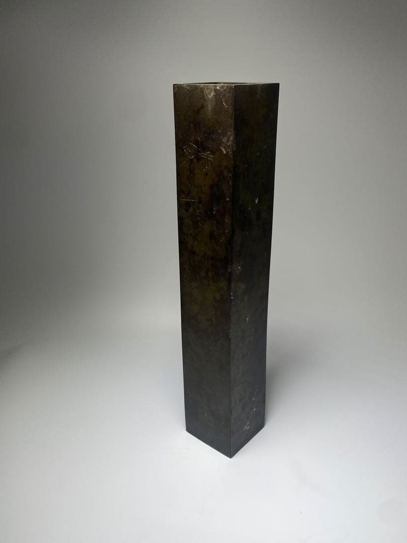 古銅　花生　花瓶　花器　華道