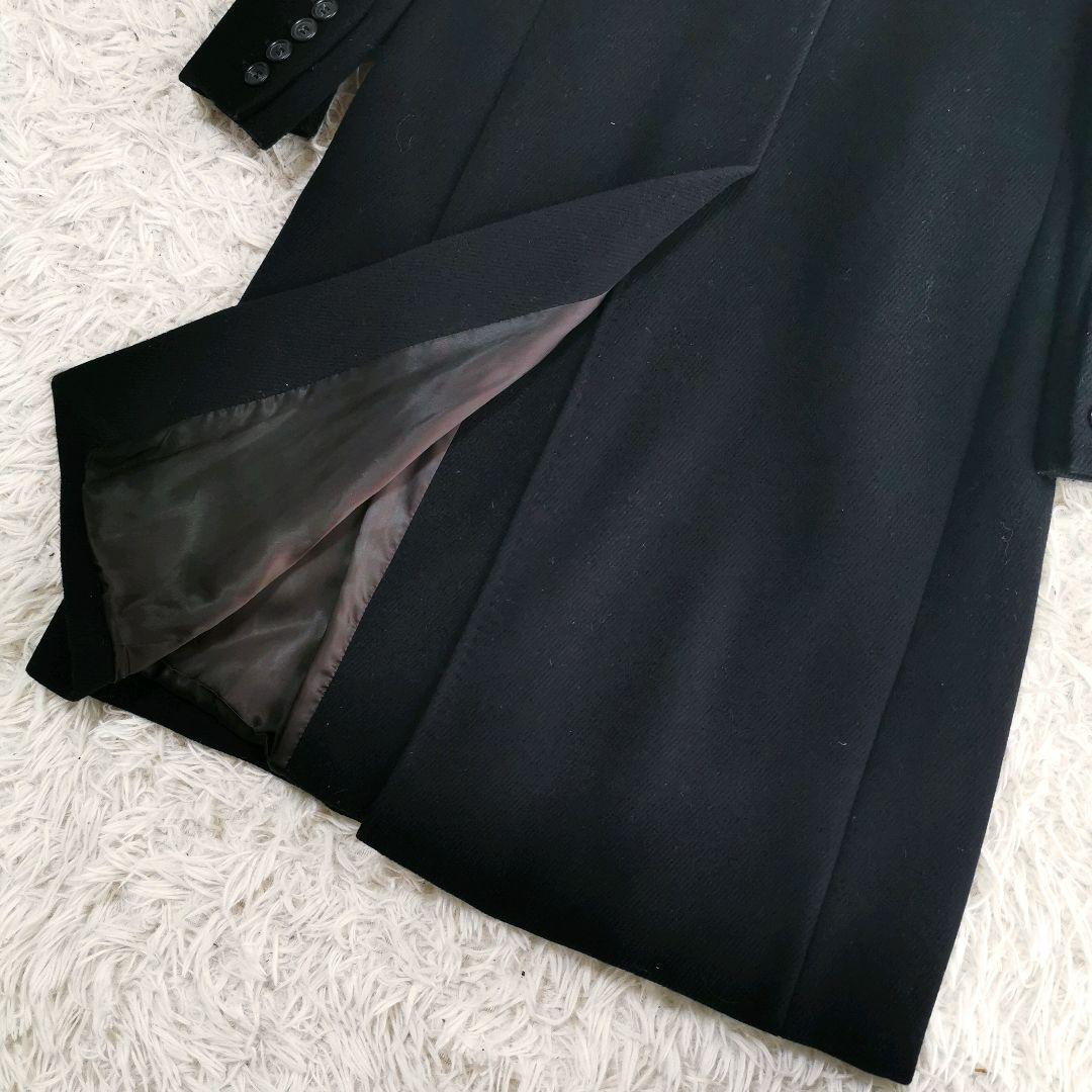 【美品✨】マックスマーラ 銀タグ チェスターコート アンゴラ混 ロング L