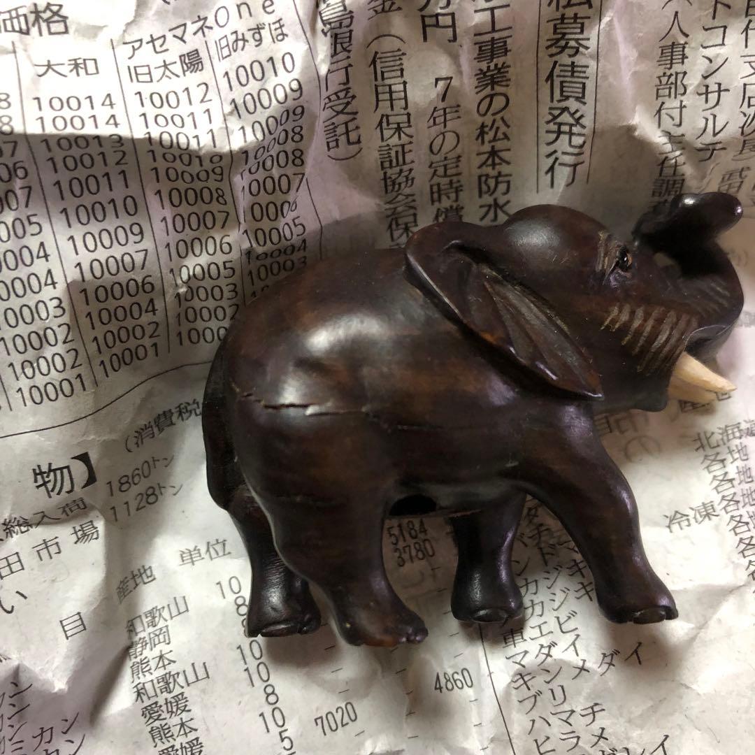 送料無料☆アンティーク雑貨　アニマル根付　7体セット