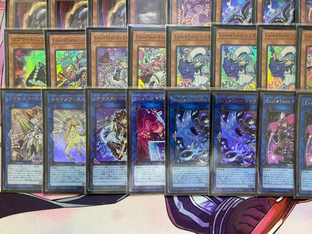 遊戯王　Evil☆Twin　イビルツイン　バオ・ア・クゥー　大会構築デッキ