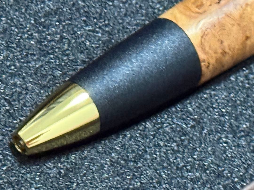 ボナンペン 真鍮金具 未使用品 花梨瘤 ( 野原工芸 工房楔 こぶた工房 )