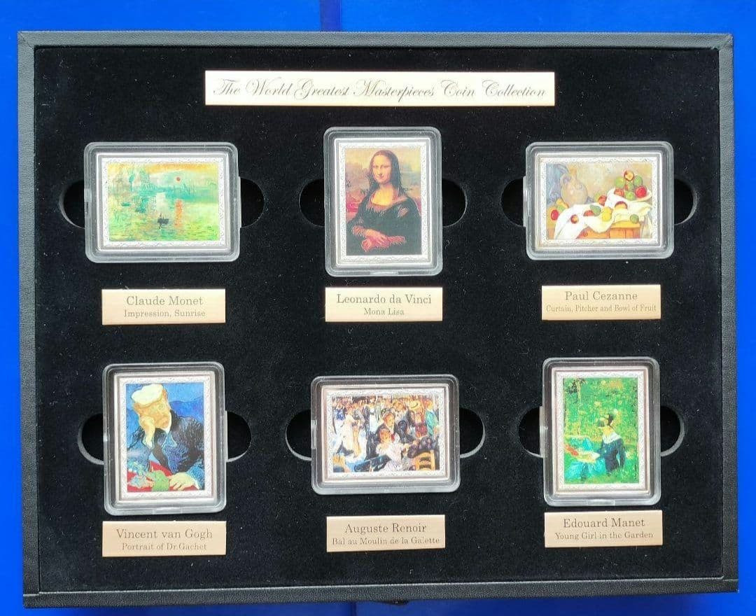 偉大なる名画・コレクション❗️2007年【ニウエ】世界限定2000セット