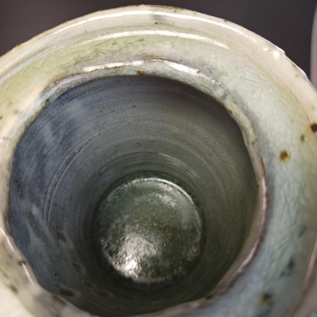 イ775 水指『近藤精宏』『榛沢窯　粉引　水指　共箱』茶道具