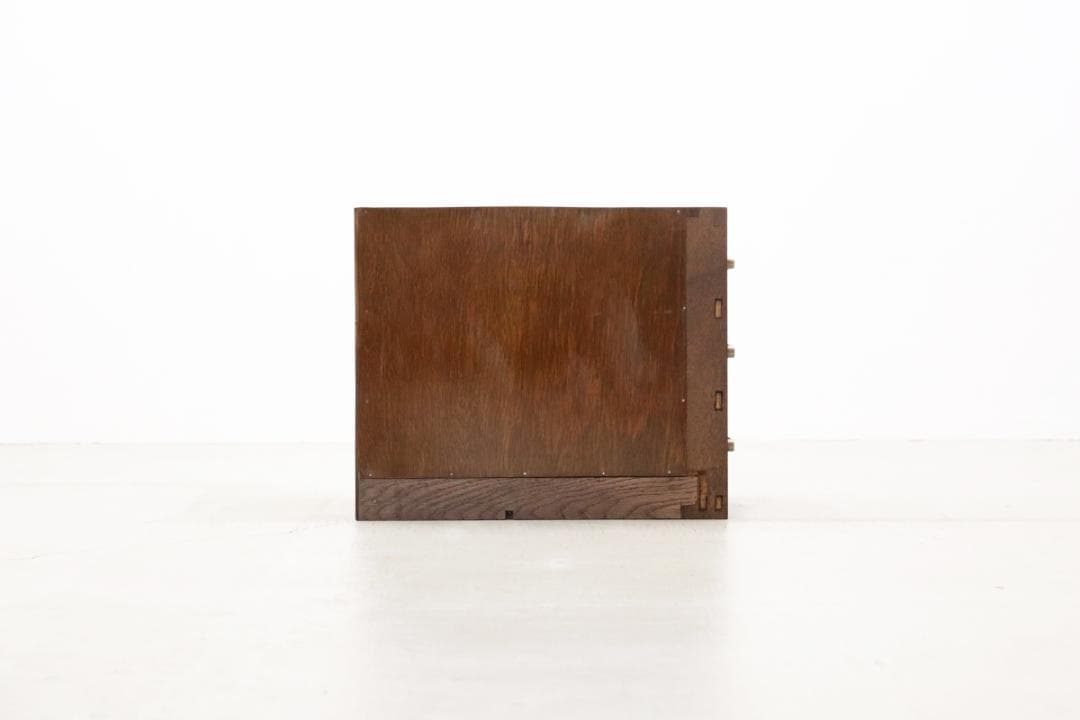 レトロ 3杯 小引き出し A4 収納 抽斗 書類 小物入れ ヴィンテージ