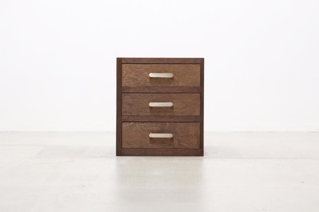 レトロ 3杯 小引き出し A4 収納 抽斗 書類 小物入れ ヴィンテージ