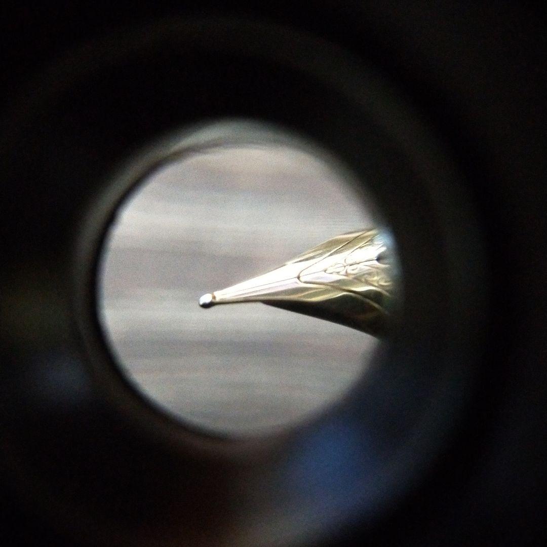 パーカー ソネット 金ペン 万年筆 マーブル柄