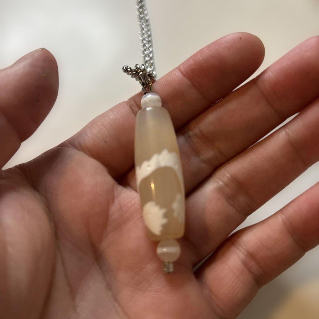 白龍白天珠たん！すっごい石！綺麗だね！