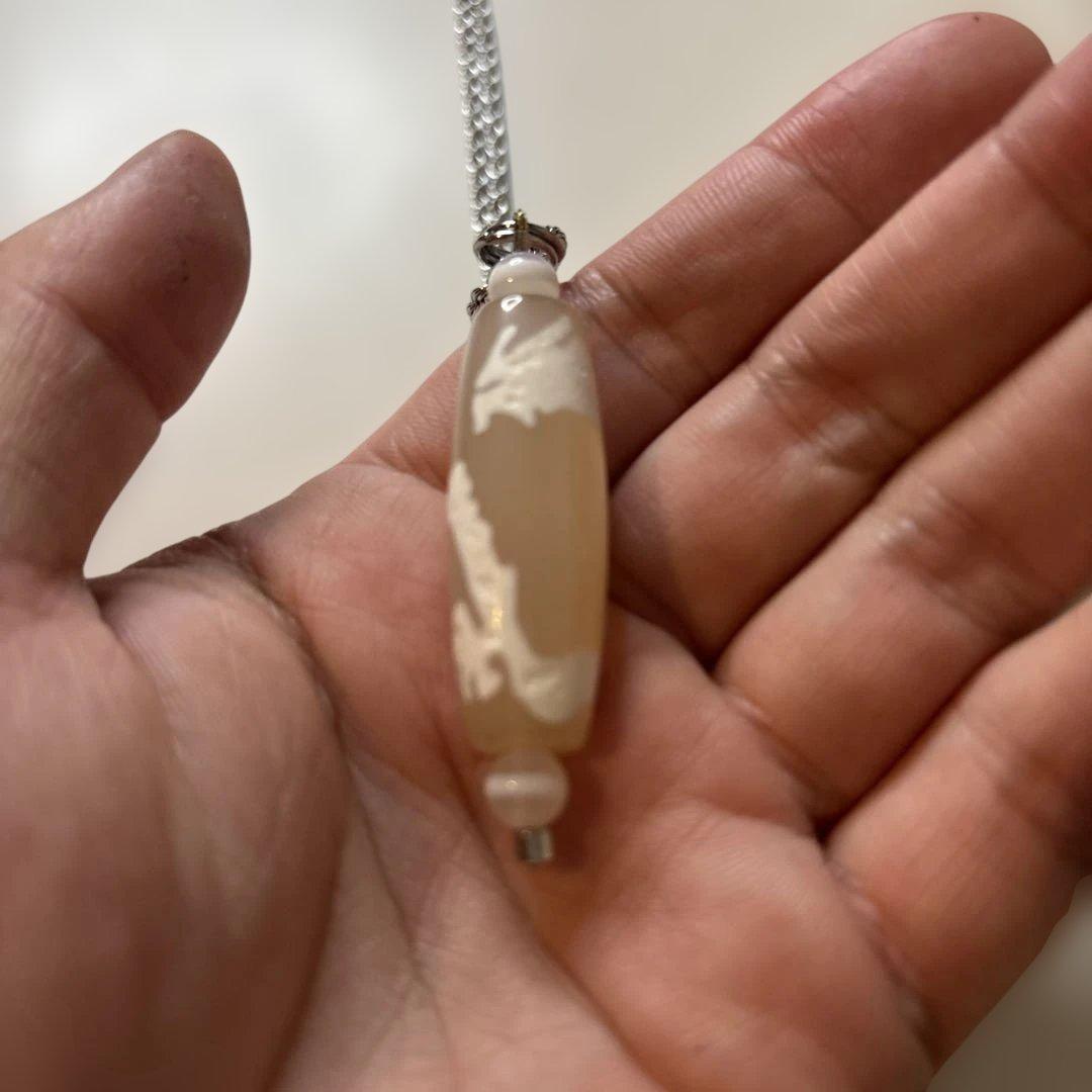 白龍白天珠たん！すっごい石！綺麗だね！