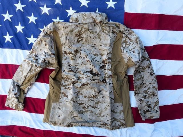 米軍実物　USMC　180S コンバットデザートジャケット L　マーパット　08