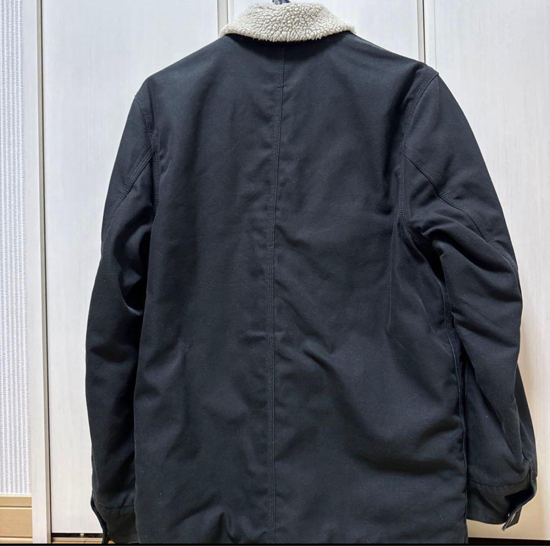 Carhartt ボア襟付きジャケット Lサイズ ブラック
