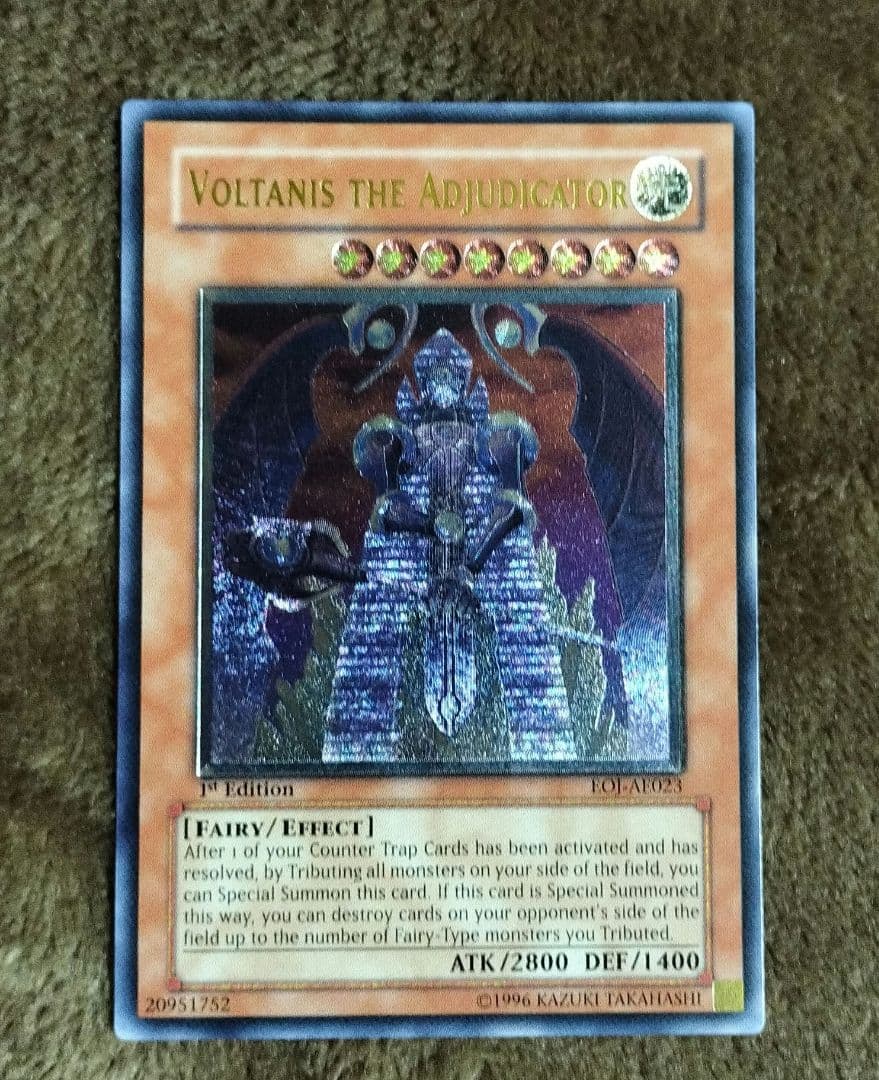 遊戯王　アジア　裁きを下す者　ボルテニス