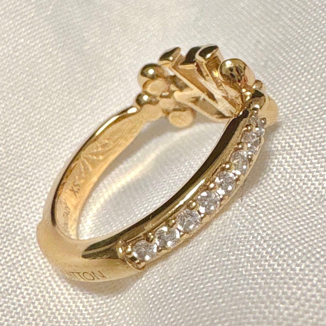 【期間限定値下げ中】ルイヴィトン　LVアイコニックリング　指輪　ゴールド　XS