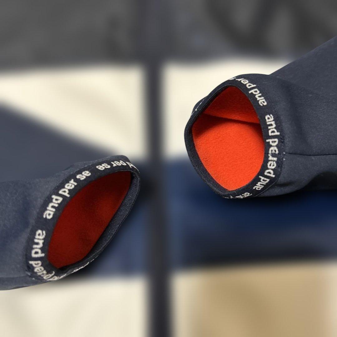 and per se アンパスィ フーディ パーカーブルゾン