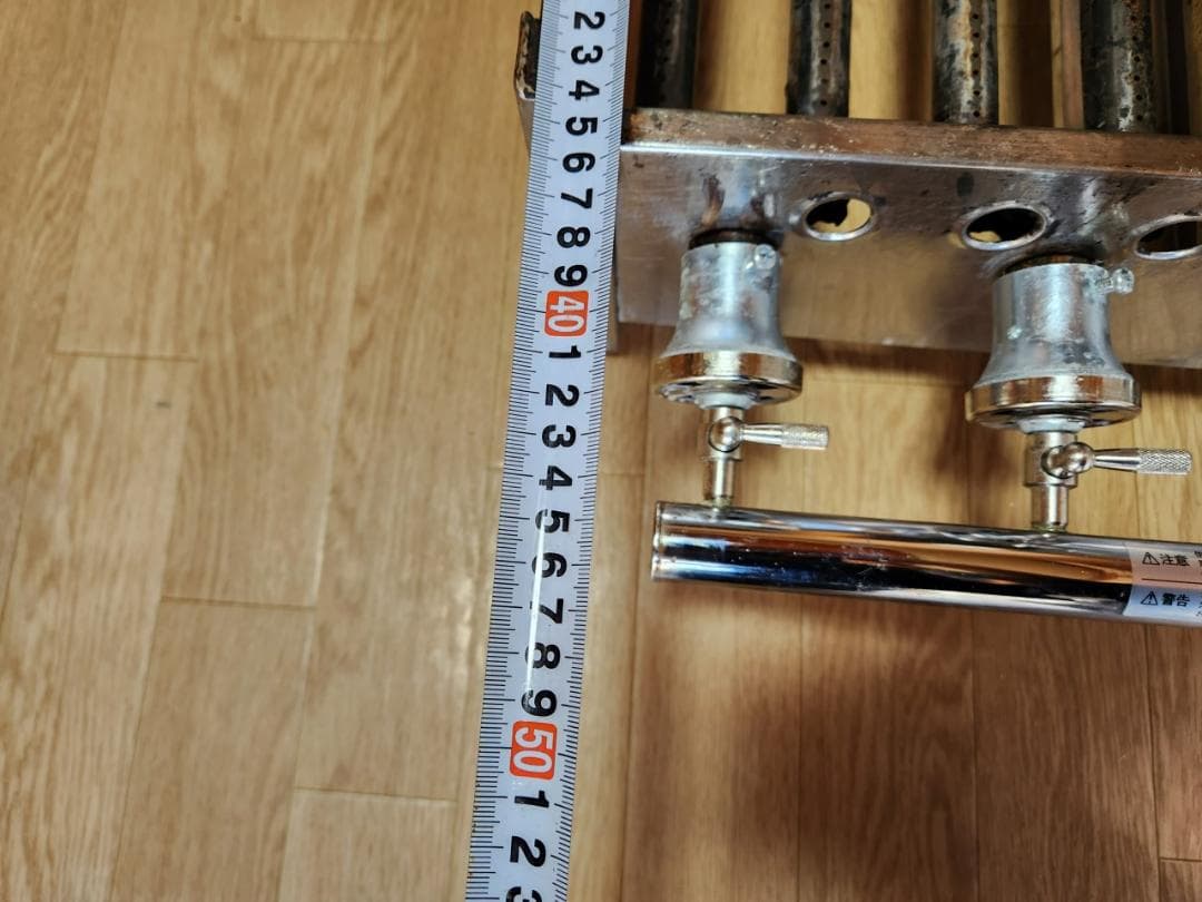 業務用　たこ焼き器　銅板　24穴2連　LPガス　プロパンガス