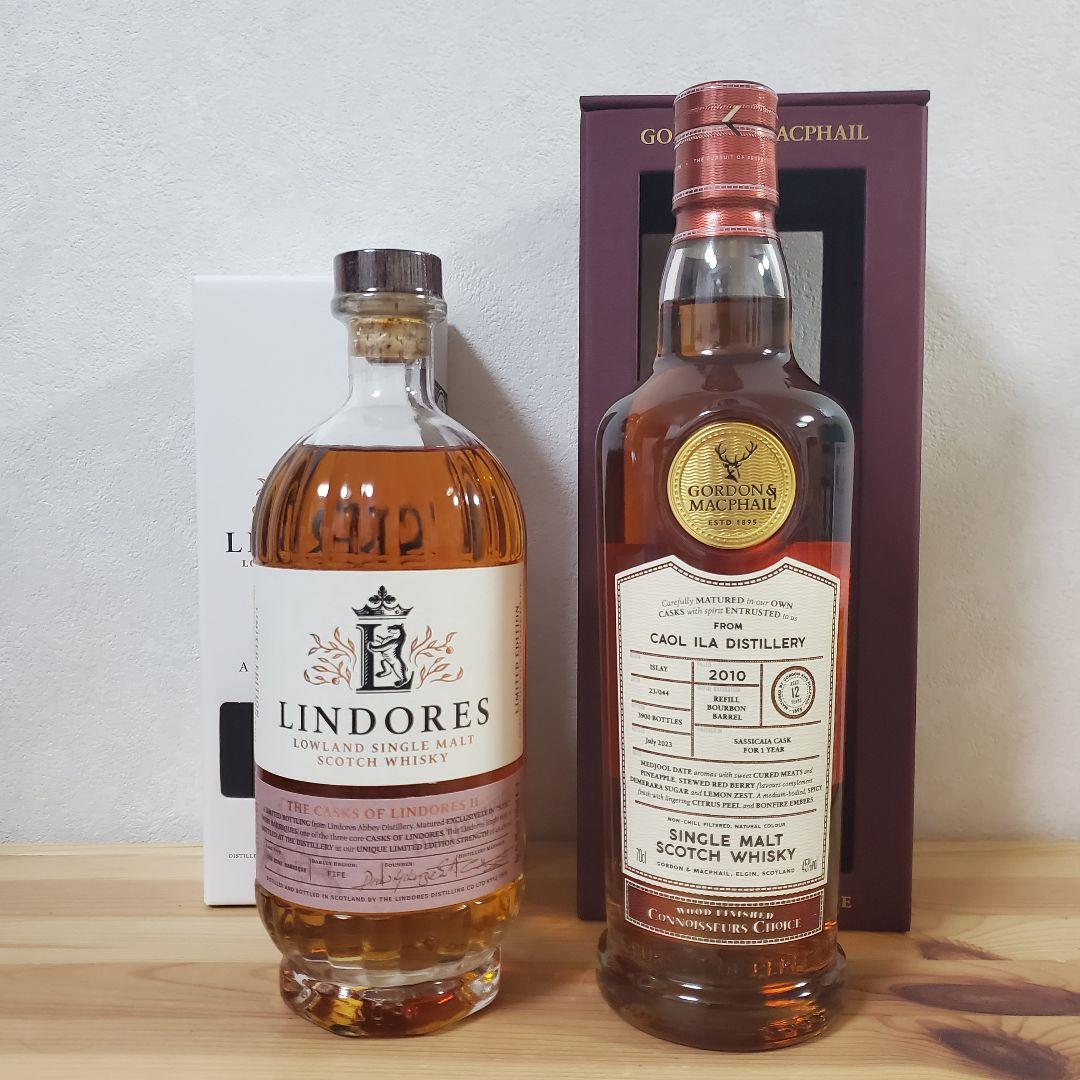 G＆M カリラ 2010 12年とリンドーズ　シングルモルト　STRNO.2