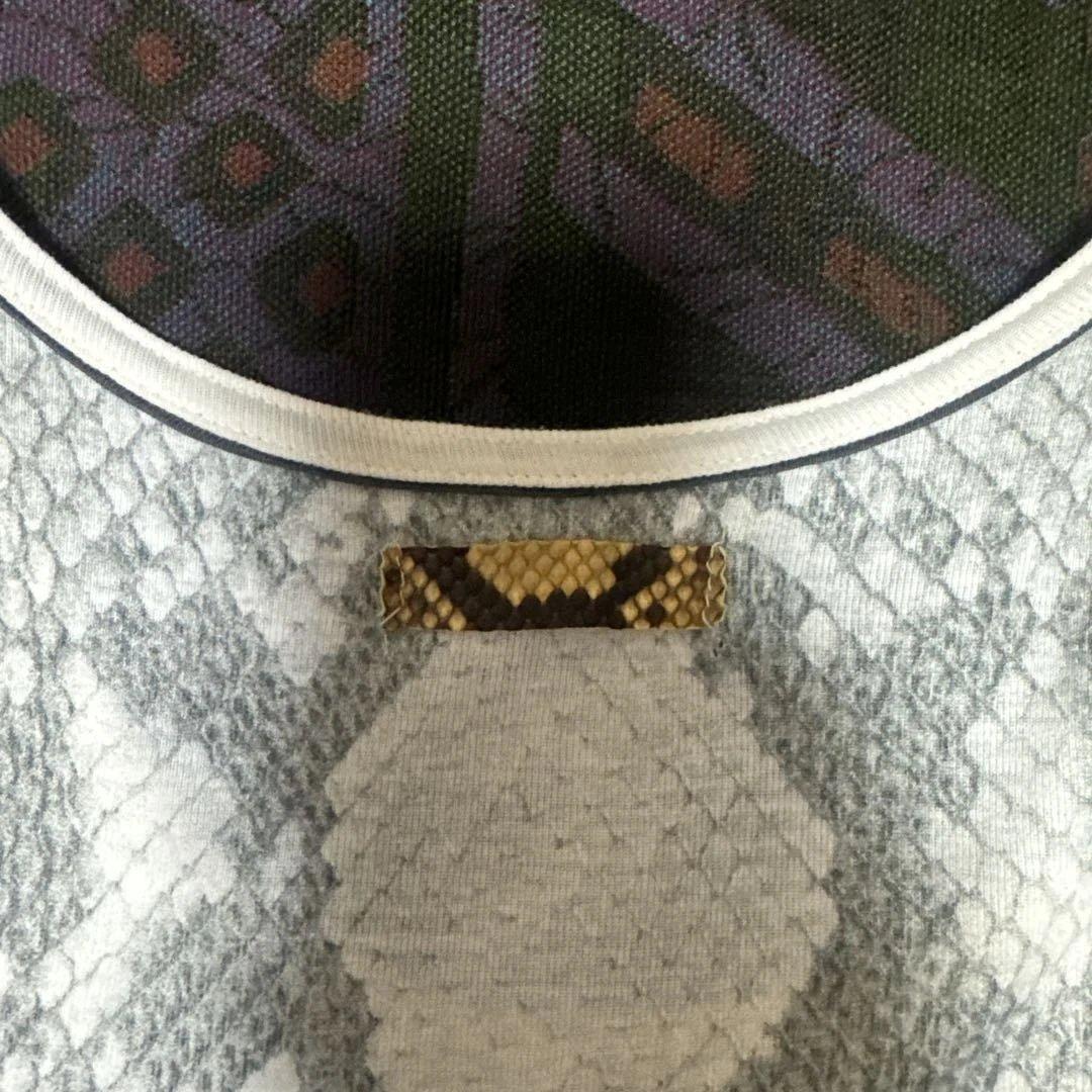 IF SIX WAS NINEパイソン柄タンクトップ