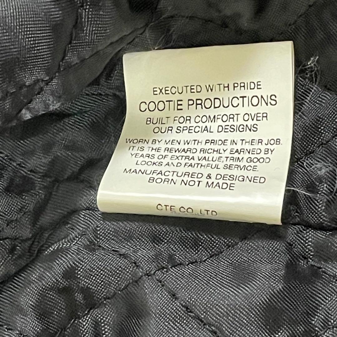 【良好】クーティーcootie バッファローチェック　メルトンCPOジャケットM