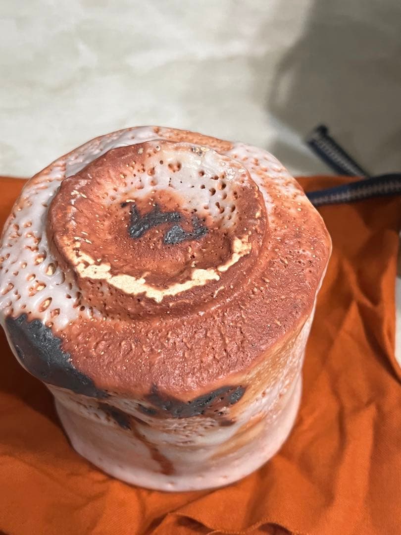 林正太郎　絵志野湯呑　湯呑み