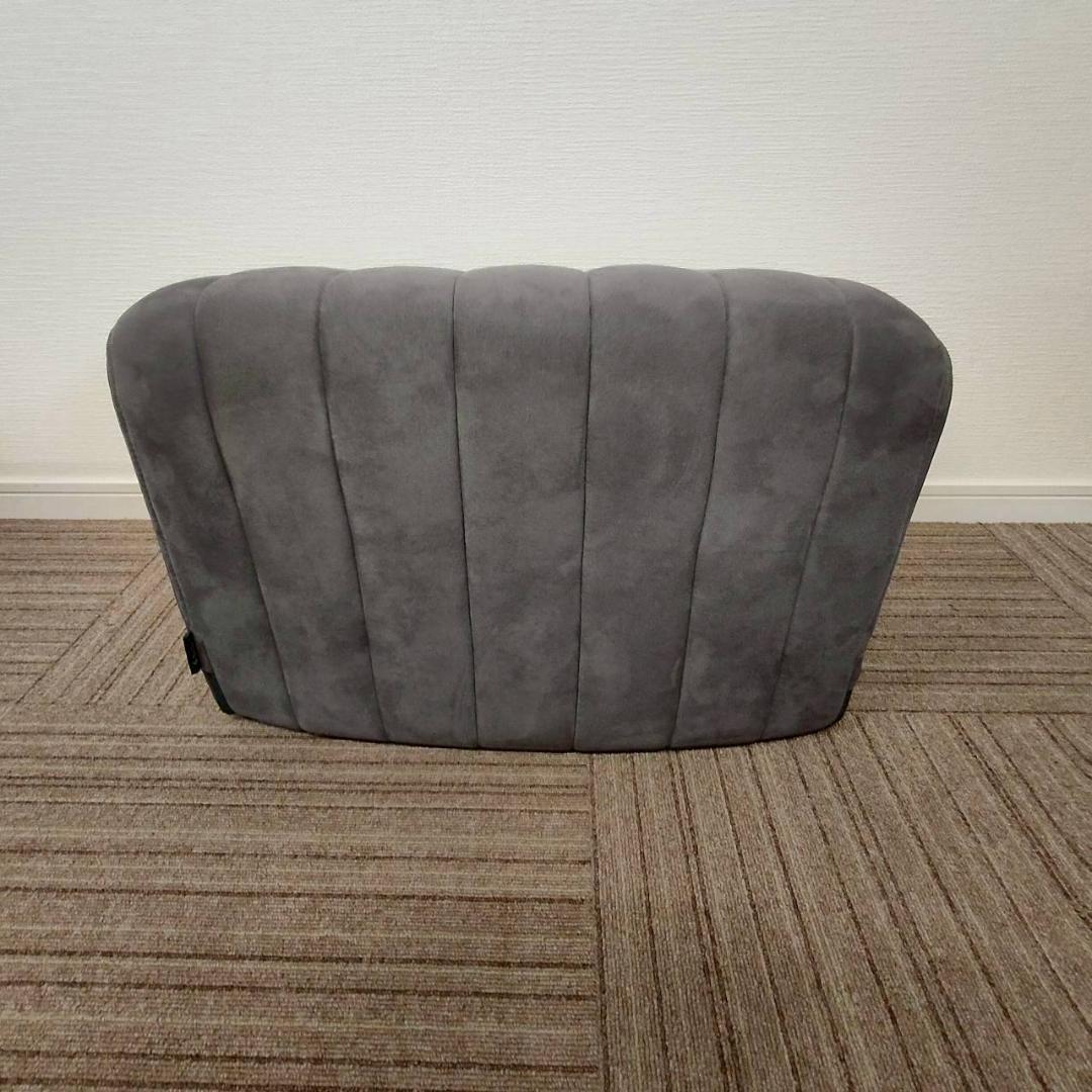 【送料無料】スタイル ソファ ダブルエル(オットマン) グレー