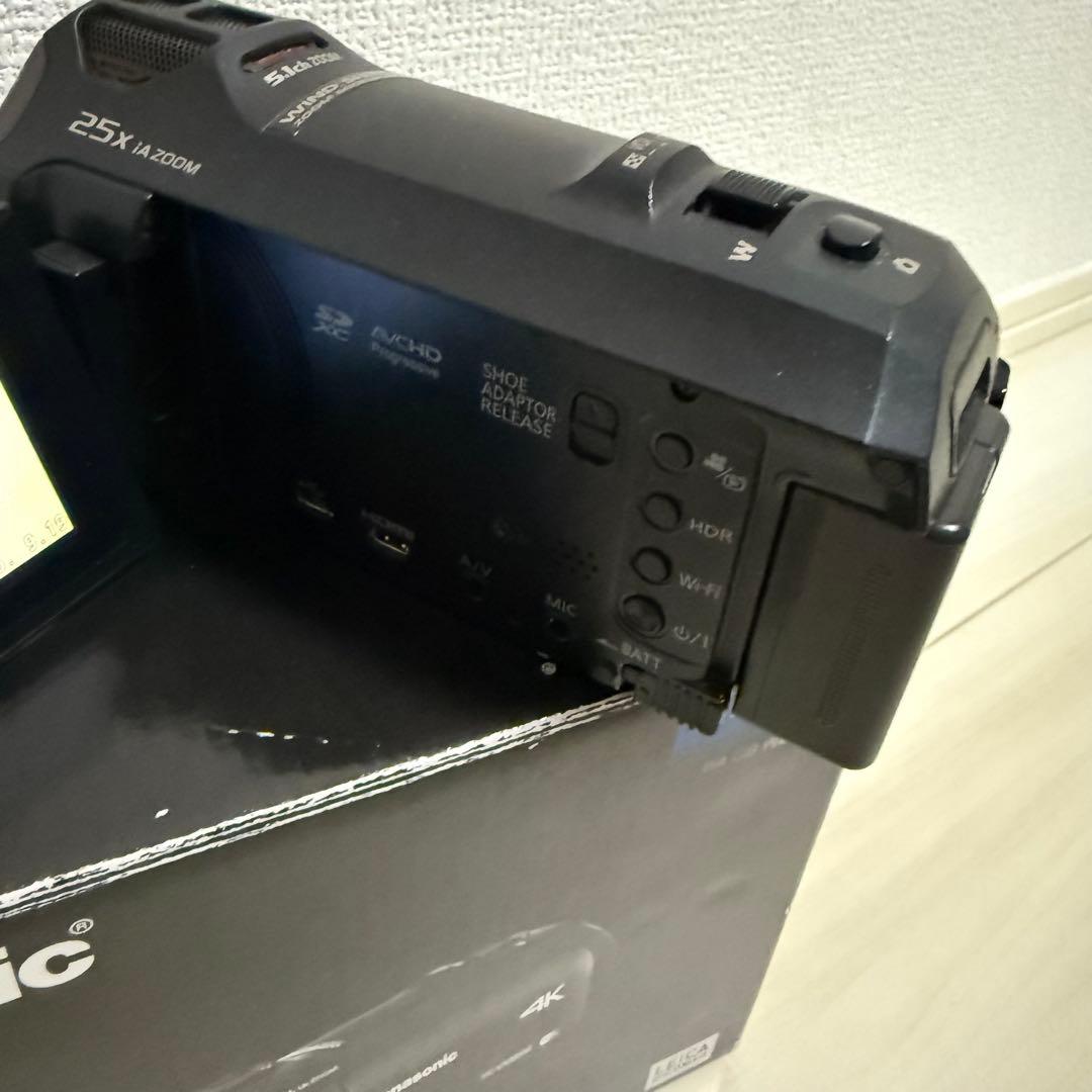 Panasonic 4K ビデオカメラ VX985M 本体