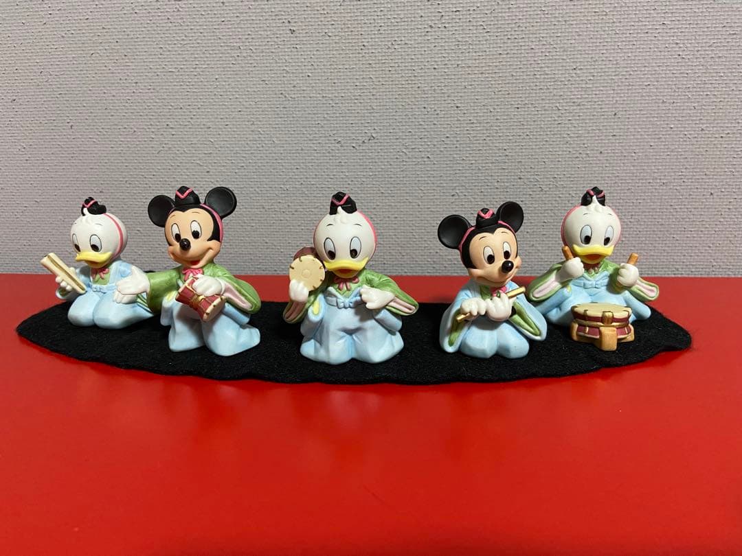 ディズニー　陶器　雛人形セット