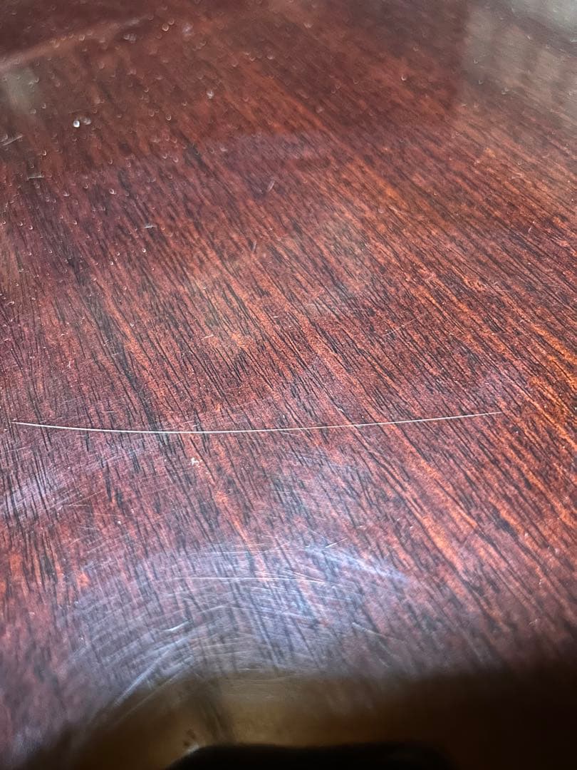 ダークブラウン和風座卓　カリモク