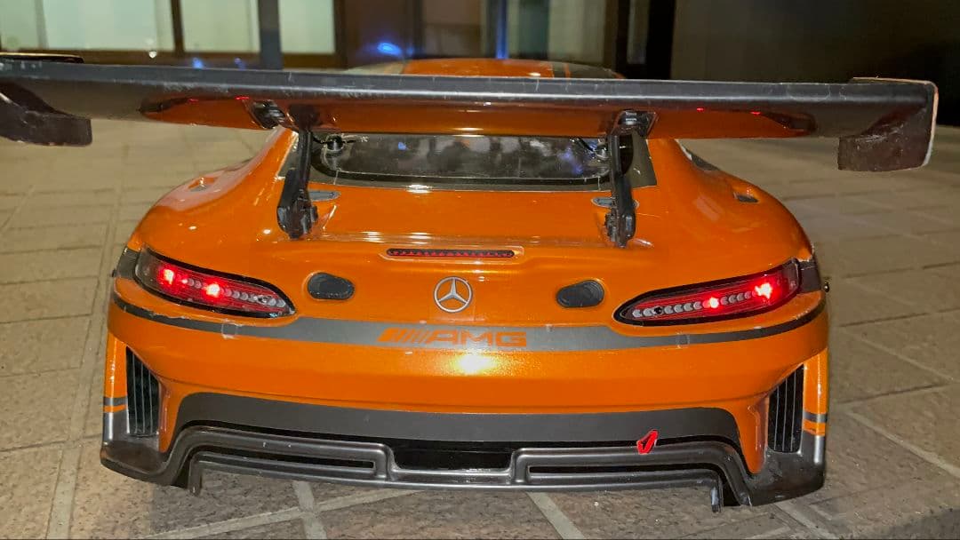 京商 インファーノgt AMGボディ LED付き