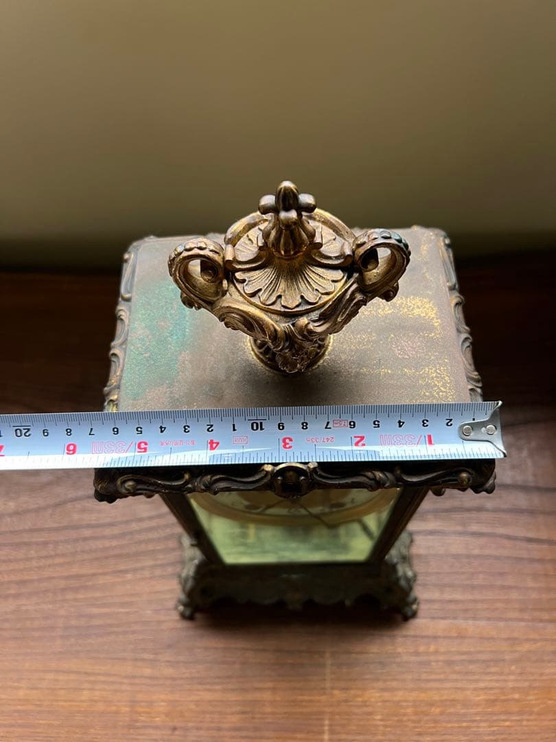 置時計　置物　古美術　19世紀　アンティーク