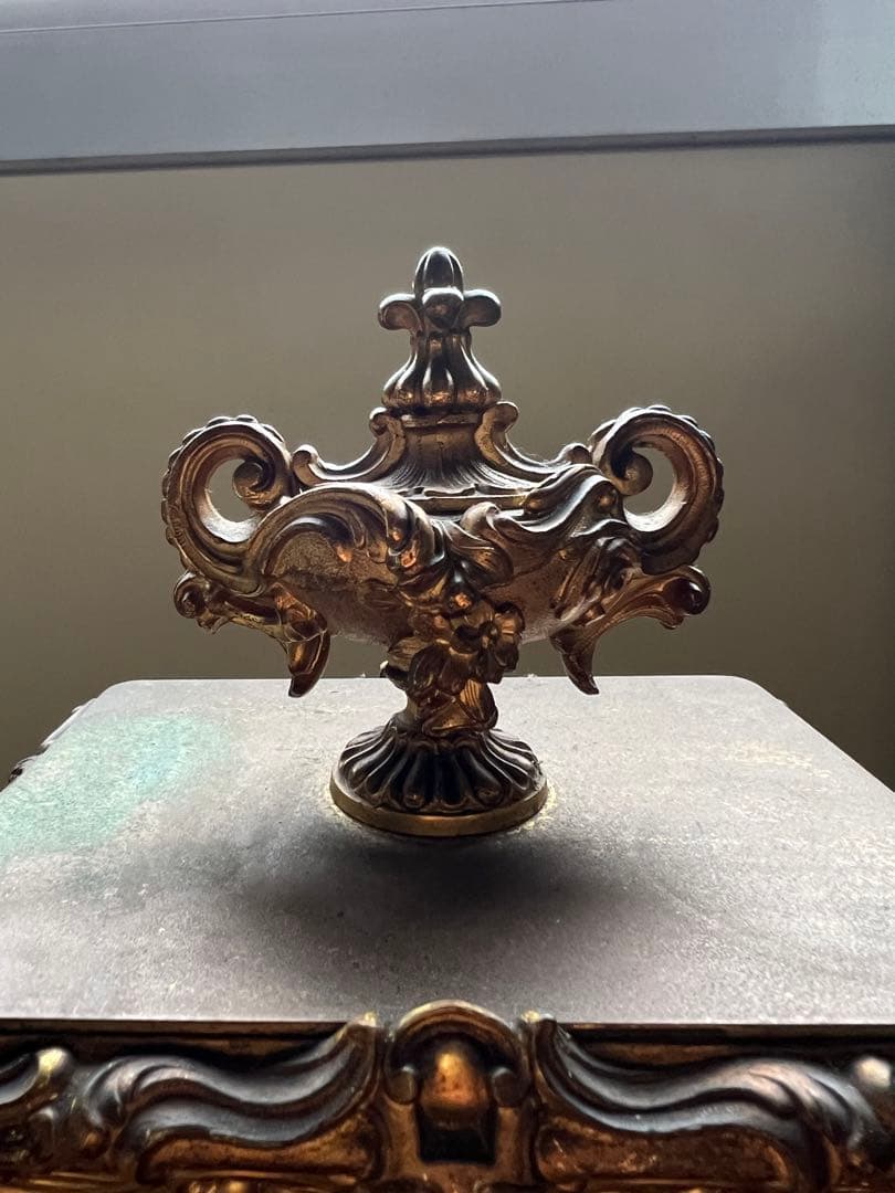 置時計　置物　古美術　19世紀　アンティーク