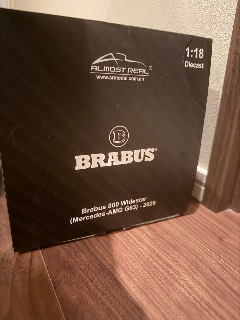 Almost Real BRABUS 800 ミニカー チャイナブルー 1/18