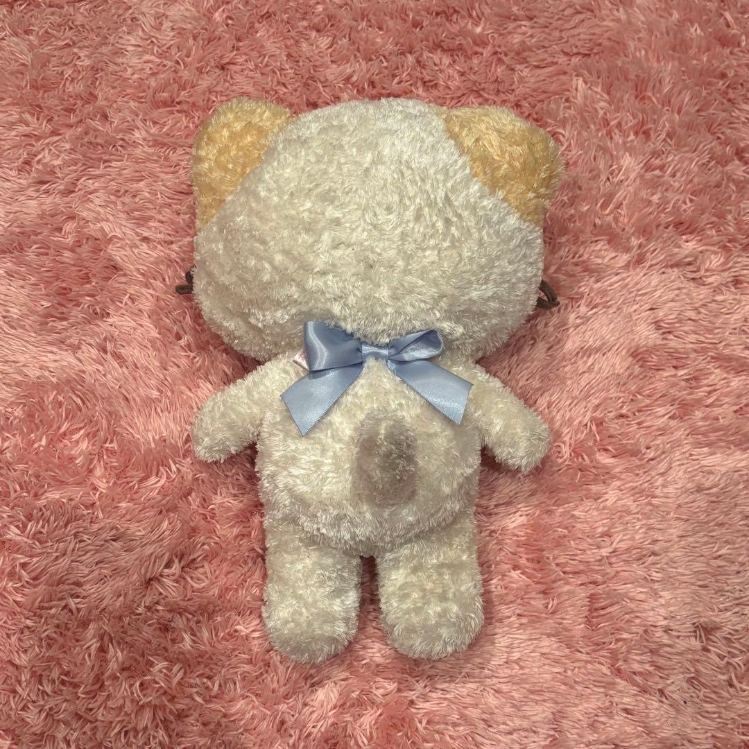 レア　マシュマロみたいなふわふわにゃんこ　ぬいぐるみ　サンリオ　レトロ