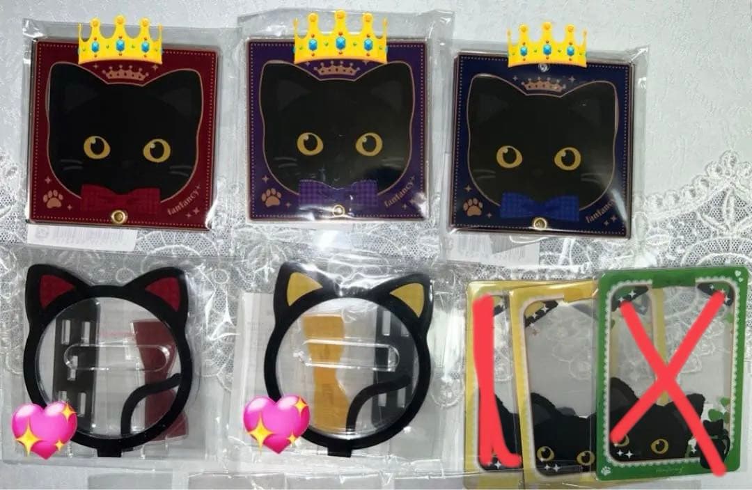 フクヤ　アクリルフレーム アクリルパーツ 缶バッジスタンド キャラ福くじ