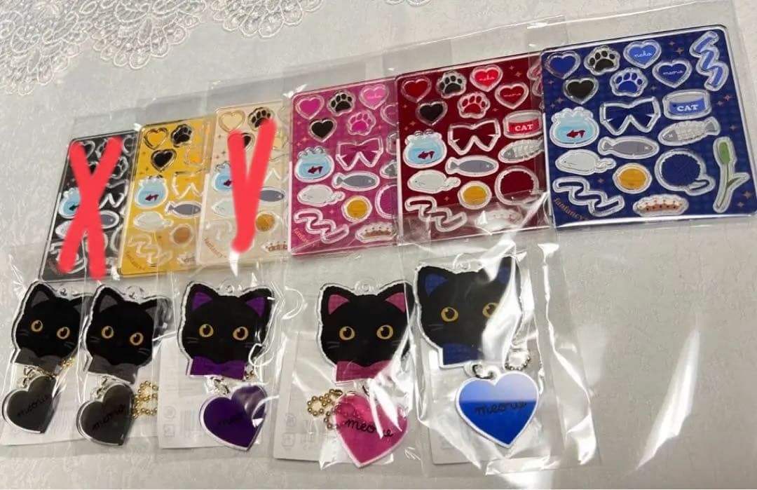 フクヤ　アクリルフレーム アクリルパーツ 缶バッジスタンド キャラ福くじ