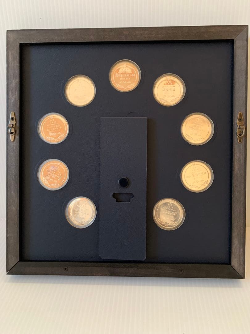 フランクリンミント　王貞治公式メダルコレクション10枚セットスターリングシルバー