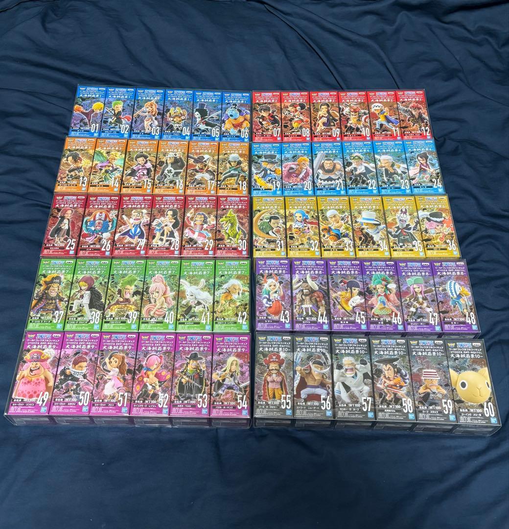 ワールドコレクタブル　ワンピース 大海賊百景1〜10　全60種　コンプ