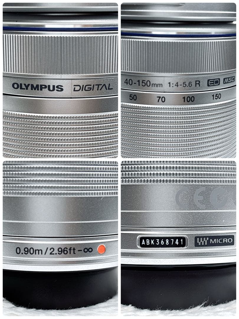 美品✨OLYMPUS M.ZUIKO 40-150mm ズームレンズ