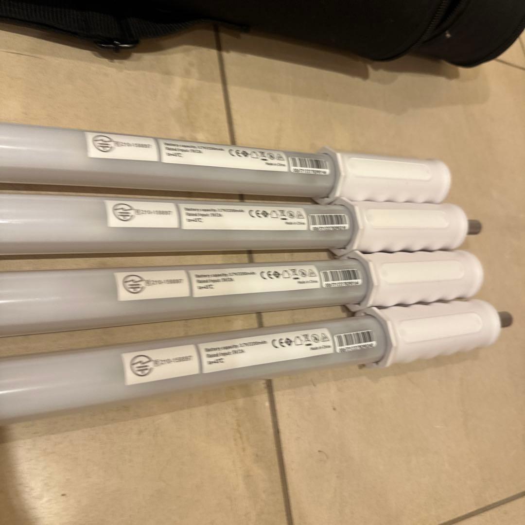 NANLITE PavoTube T8-7X 4本セット　バラ不可